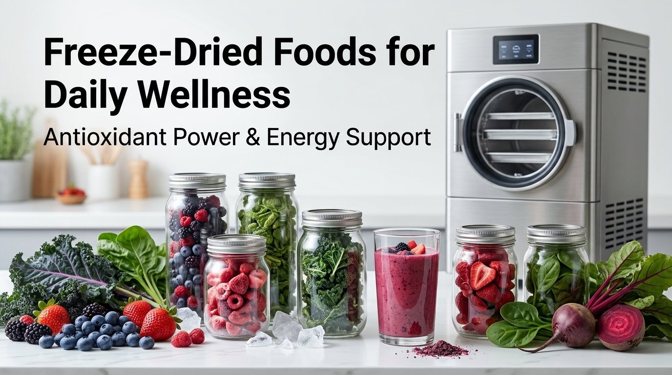 How Freeze-Dried Super Fruits & Veggies Support Daily Wellness