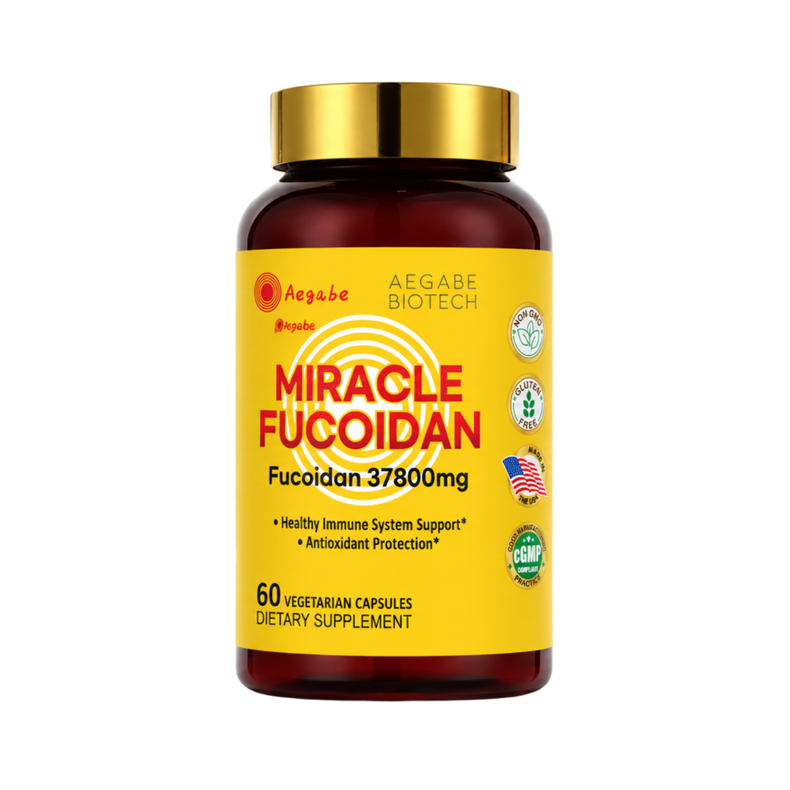 Miracle Fucoidan(60-day supply，New Packaging )
